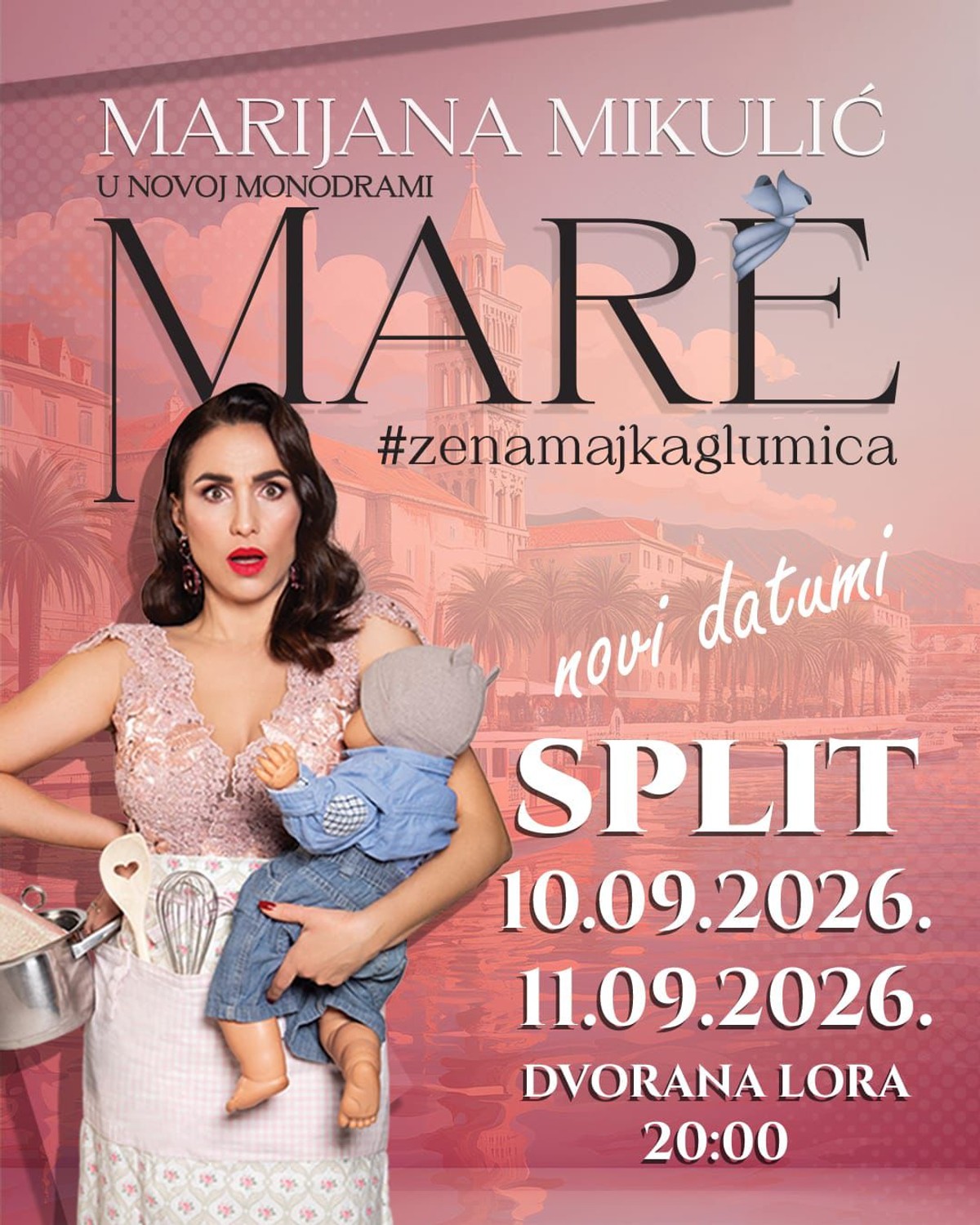 Split ponovno dočekuje hit-predstavu Marijane Mikulić: Stižu dvije nove izvedbe