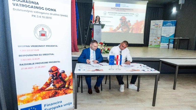 UNEŠIĆ Dogradit će se vatrogasni dom