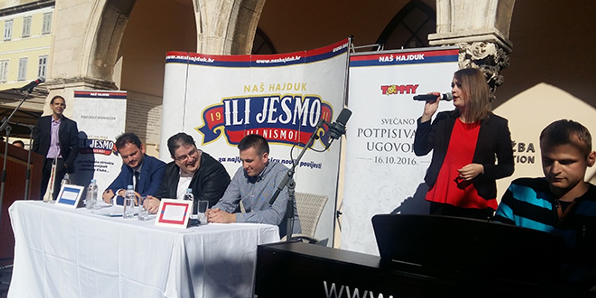 UŽIVO Potpisan ugovor Našeg Hajduka i Tommyja, gori Pjaca!; Mario Pašalić se javio videozidom: 'Ili jesmo ili nismo, a znam da jesmo!'