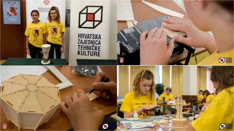 FOTOGALERIJA Učenici OŠ Mertojak nastupili na državnoj razini Modelarske lige 2025./2026.