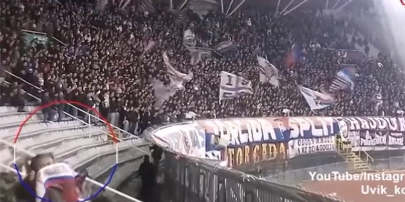 TRIBINA SJEVER: Pogledajte video u kojemu djevojčica sa šalom pleše u ritmu Torcide