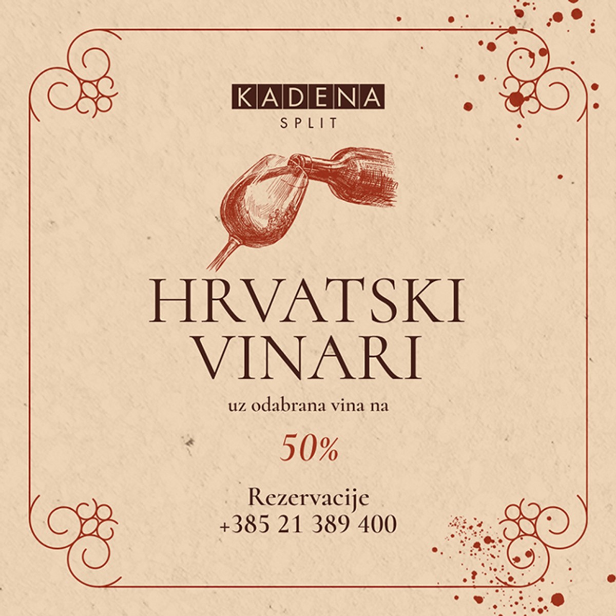 Advent u splitskom restoranu Kadena