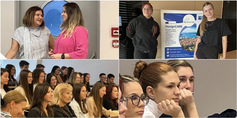 ERASMUS+ PROJEKT DesignCARE je kroz dvije godine osposobljavao buduće zdravstvene djelatnike iz Hrvatske i Rumunjske