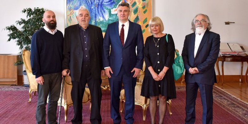 Milanović primio izaslanstvo Hrvatskog helsinškog odbora