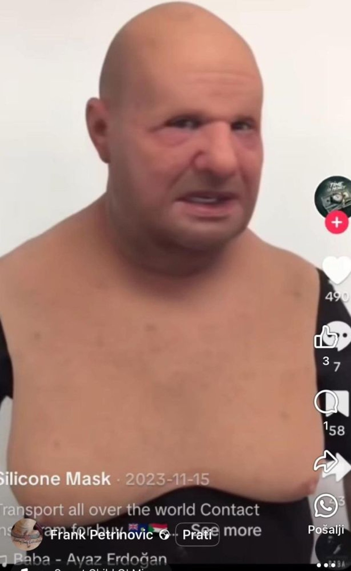 Razbojnik iz Splita već se hvalio silikonskom maskom koju je koristio prilikom pljačke