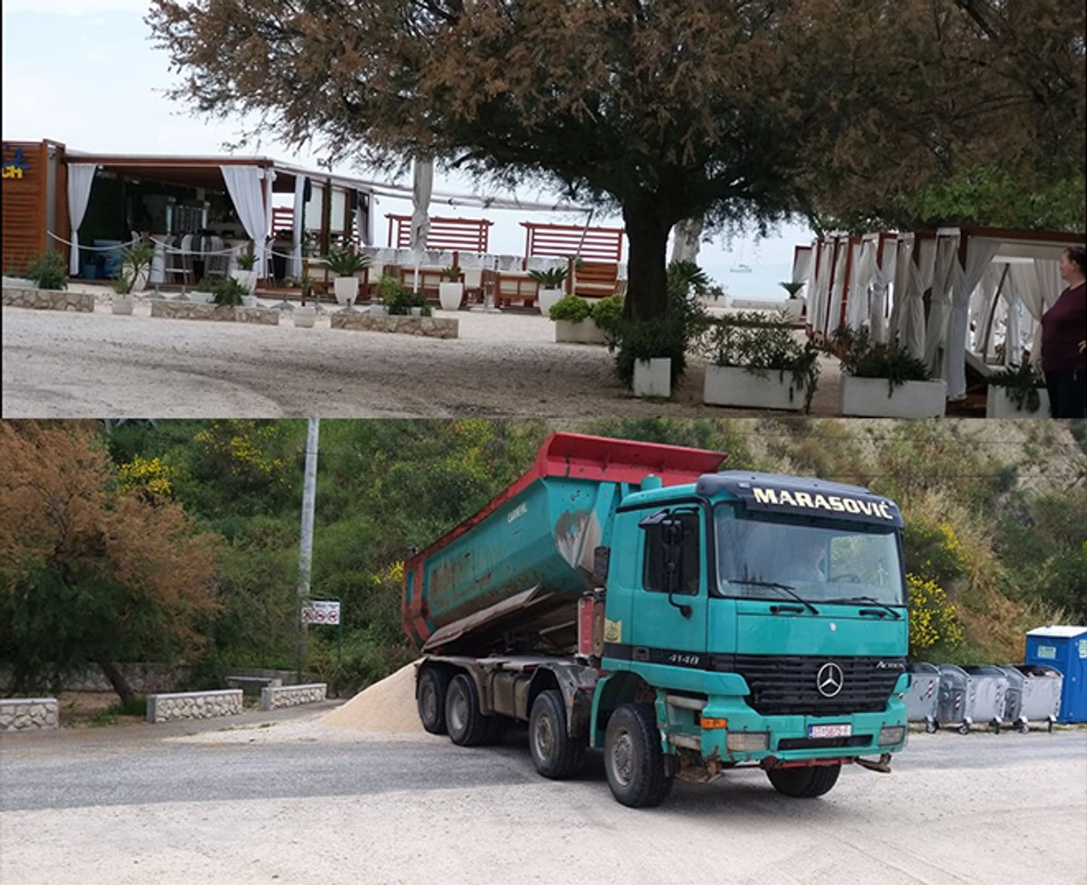 STIŽE LJETO Obojena izgleda vrlo loše, bageri na Kašjunima