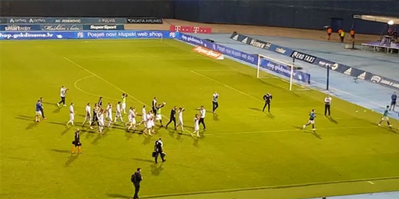 VIDEO: Pogledajte kako su prvotimci pozdravili navijače nakon susreta