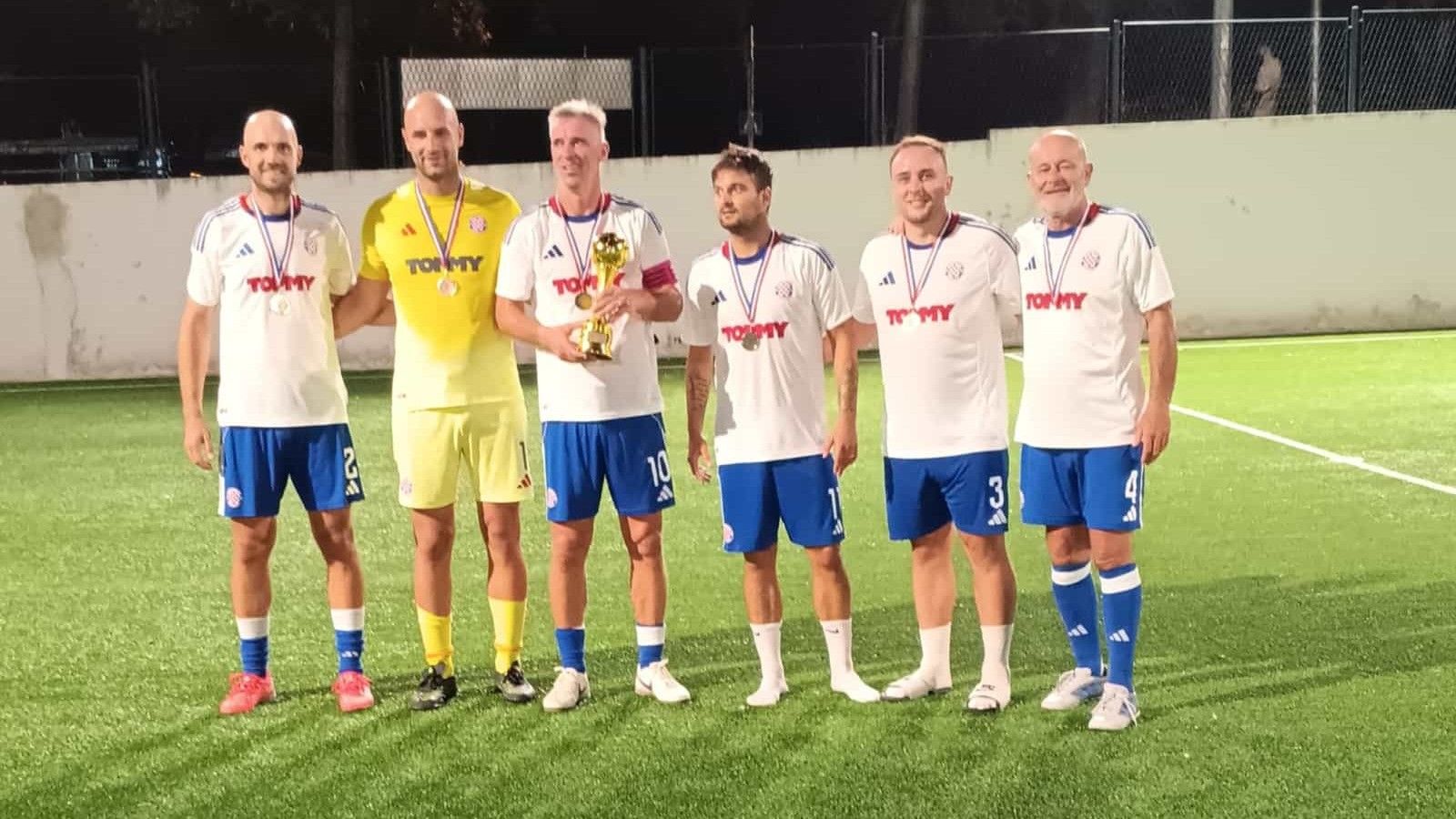 FOTO Brojne zvijezde na dobrotvornom turniru u Splitu, Hajduk odnio pobjedu