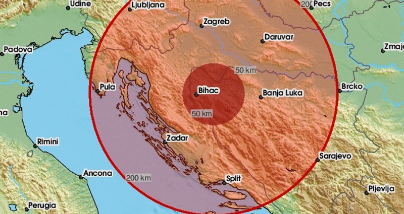 POTRES U SPLITU Izmjereno 2.4 po Richteru