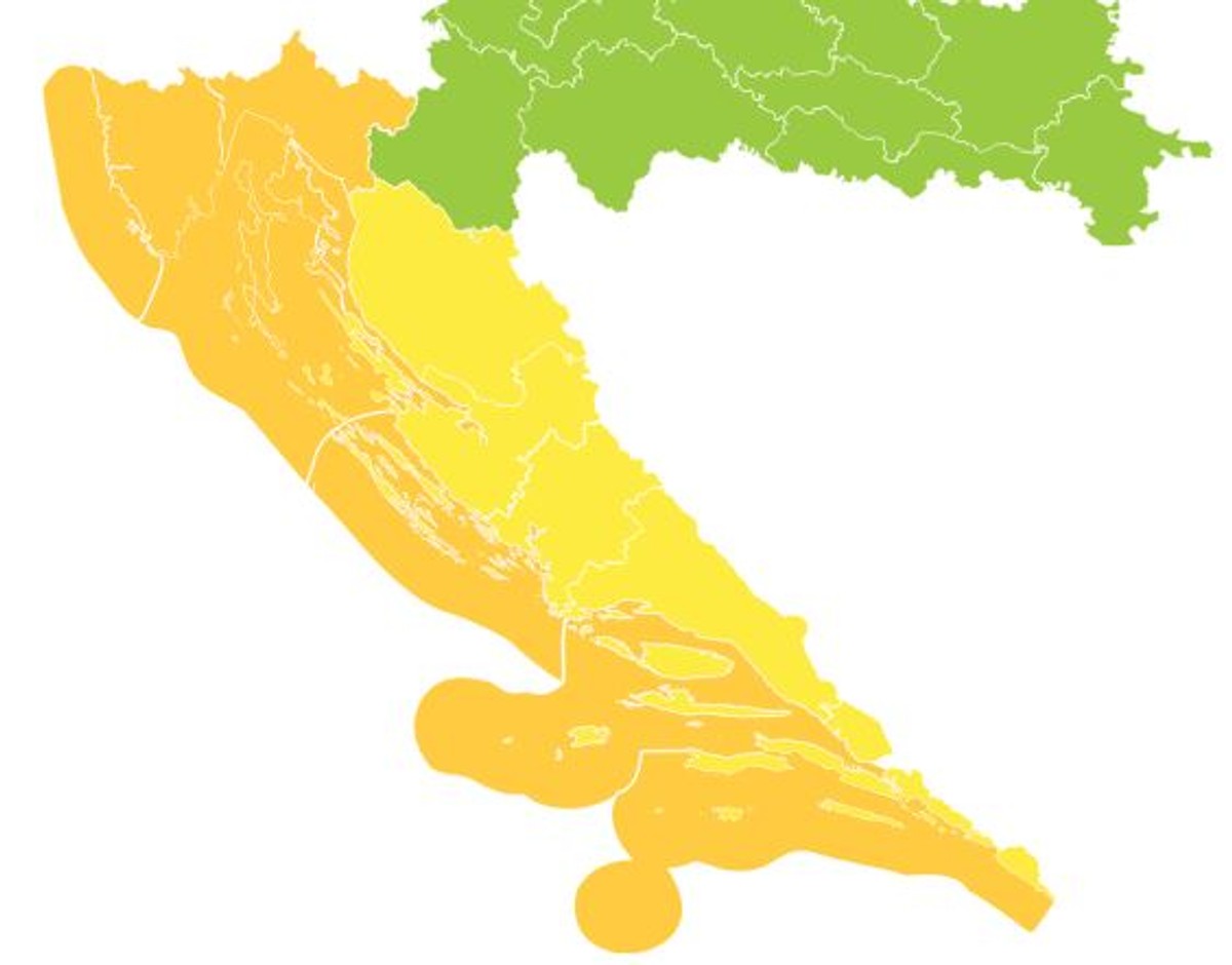 DHMZ JAVLJA Sutra stiže grmljavinsko nevrijeme