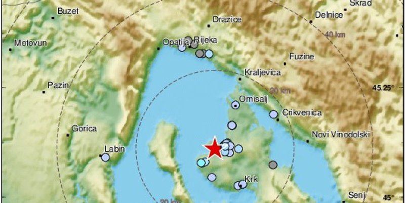 Rijeka se ponovno zatresla