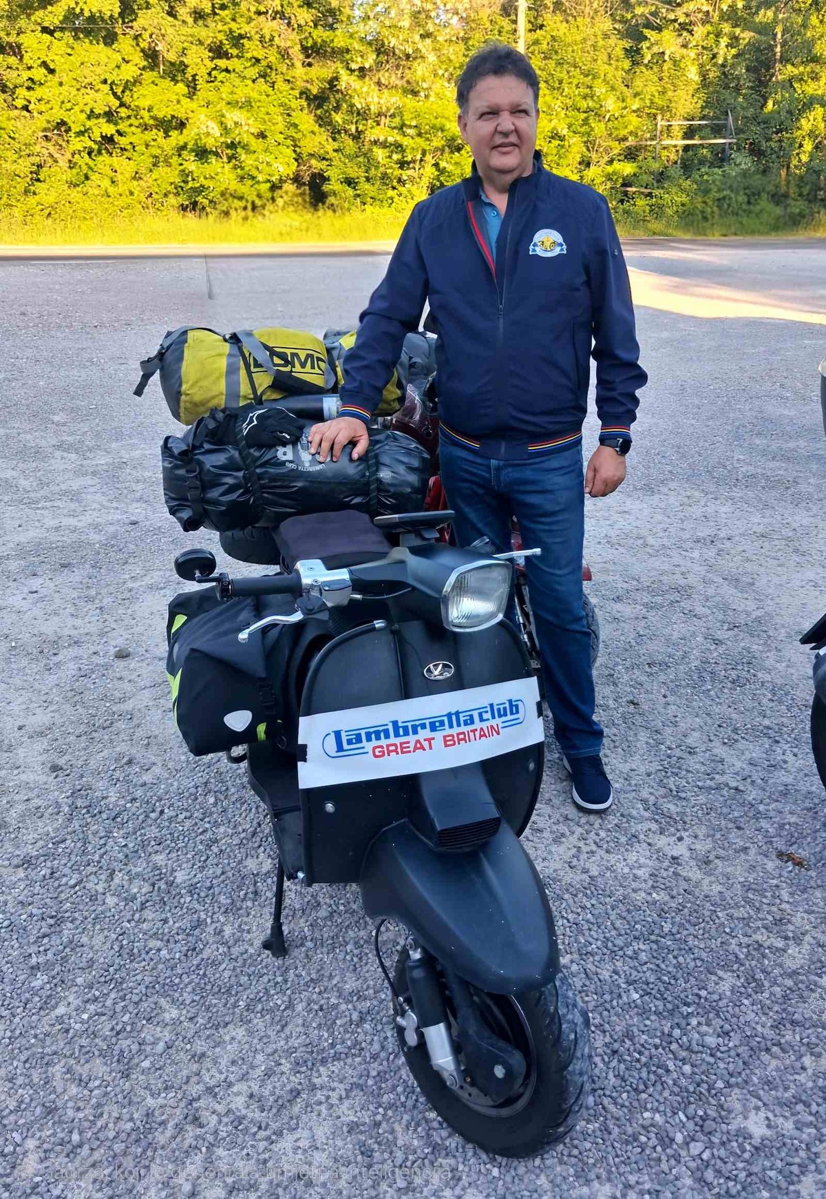 Englezi na Lambrettama stigli u Hrvatsku