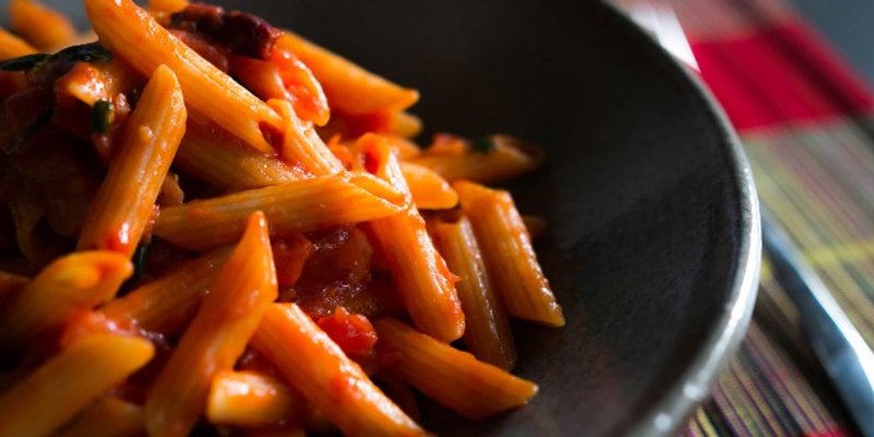 RECEPT Pasta all'arrabbiata