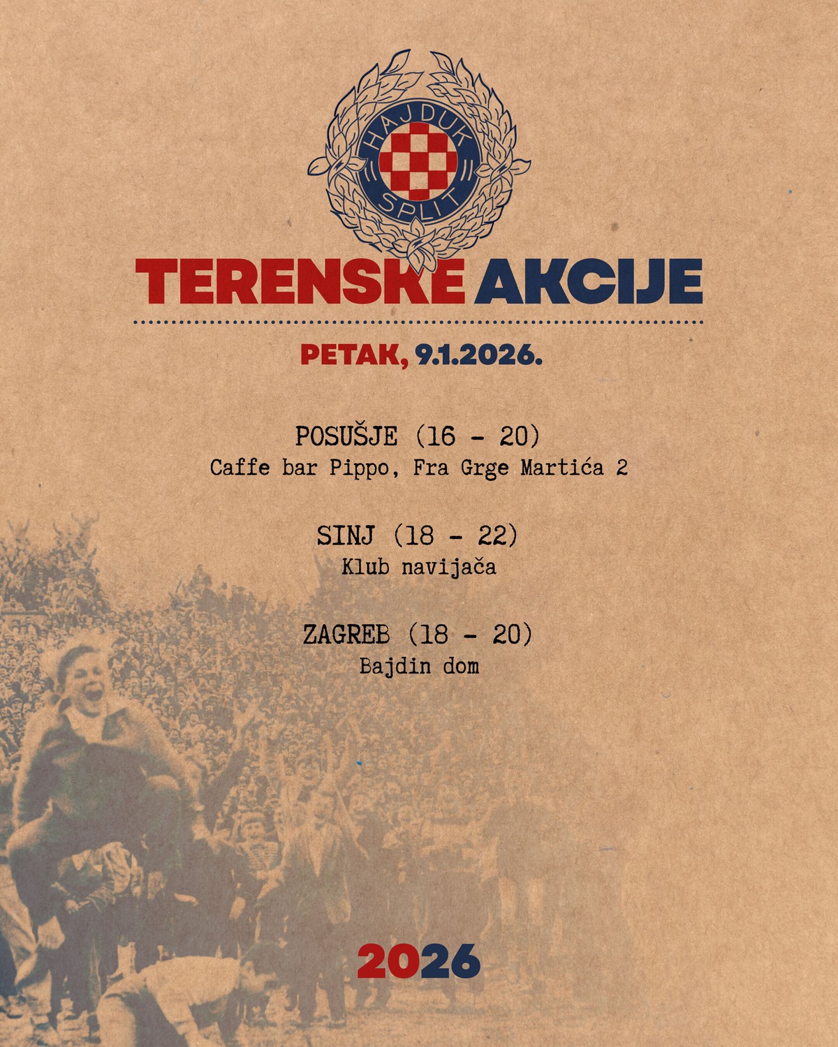 Krenule su terenske akcije, pogledajte gdje se sve ovaj vikend možete učlaniti