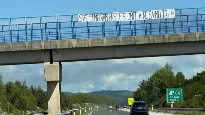 Još jedna gnjusna poruka uoči derbija