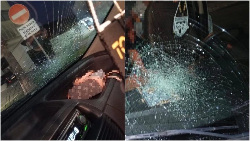 Biciklist ispred djece razbio staklo vozačici: 'Beba nam je doživjela šok'