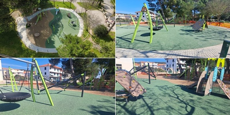 STARI GRAD Uređeno dječje igralište