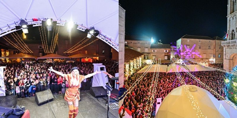 ZIMSKA ADVENTURA Tisuće ljudi na koncertu Maje Šuput