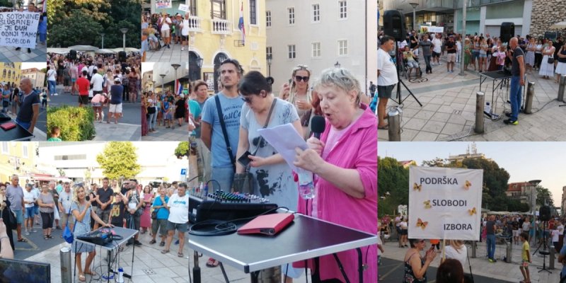 PORUKA SA SKUPA U SPLITU 'Ponovno napravite ustroj Zbora narodne garde i budite spremni!'