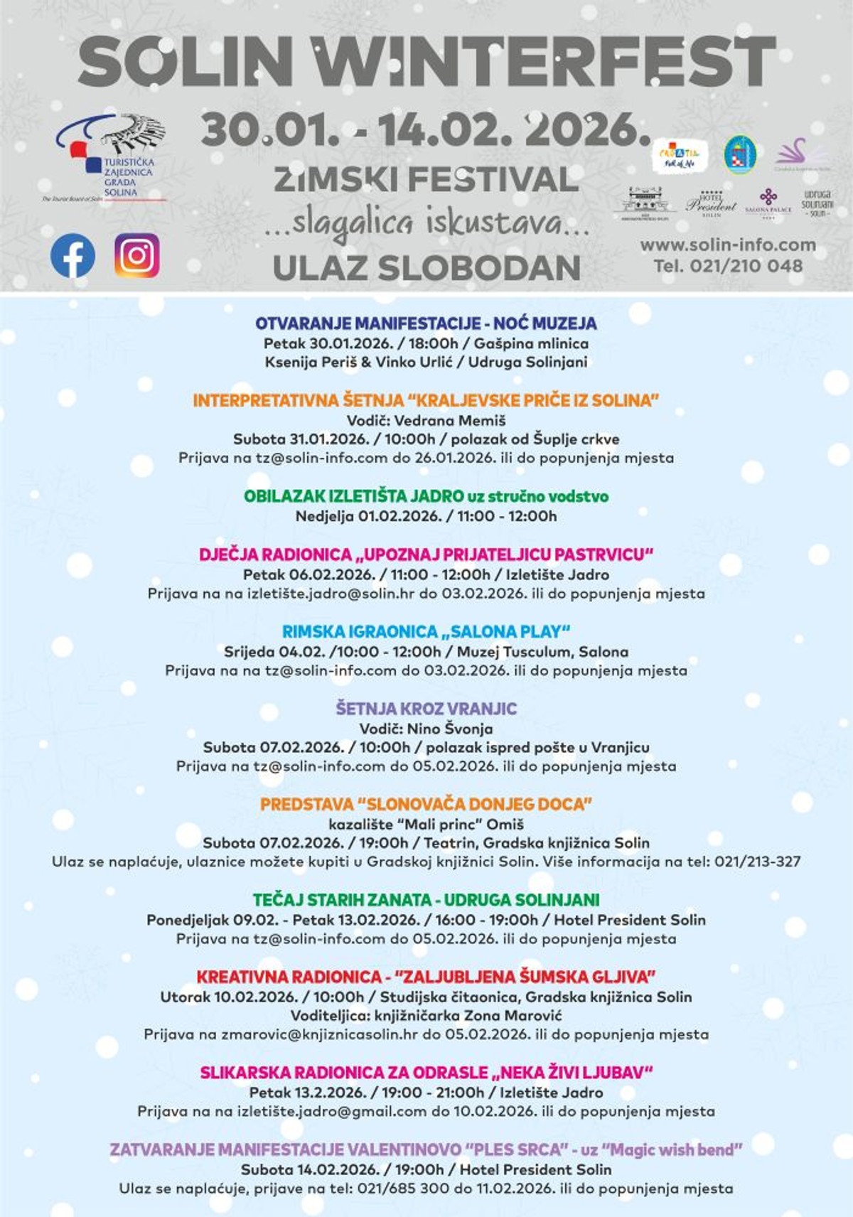 Uskoro Solin Winterfest, evo što se sprema