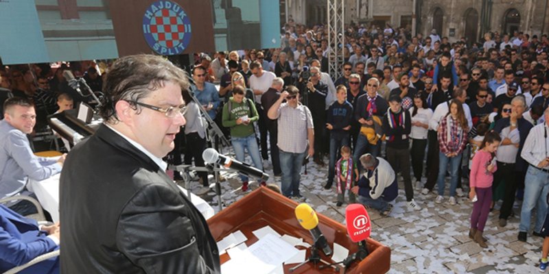 Naš Hajduk: Tužit ćemo Igora Štimca, možda ga tužba potakne da se dodatno educira