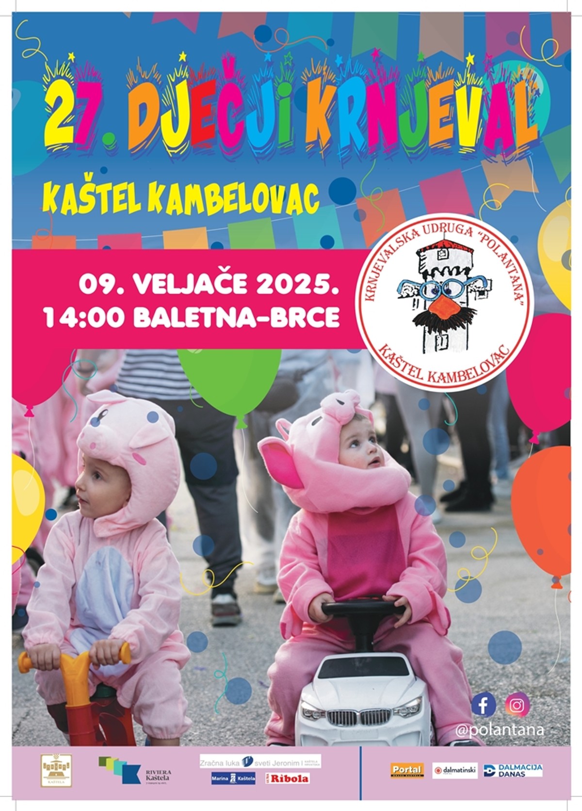 SVI U KAMBELOVAC: U nedjelju se održava tradicionalni Dječji krnjeval