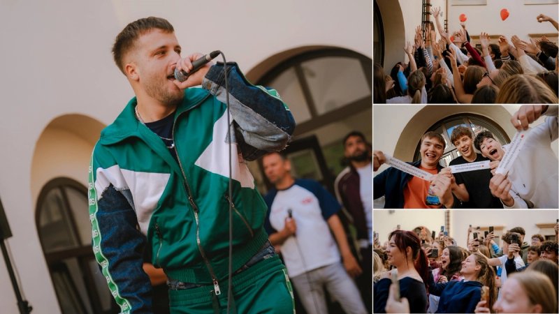 Grše iznenadio učenike ekskluzivnim nastupom na velikom odmoru: 'Mislili smo da nas netko zeza'
