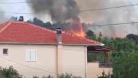 VIDEO Zastrašujući prizori s Čiova: Vatra došla vrlo blizu kuća
