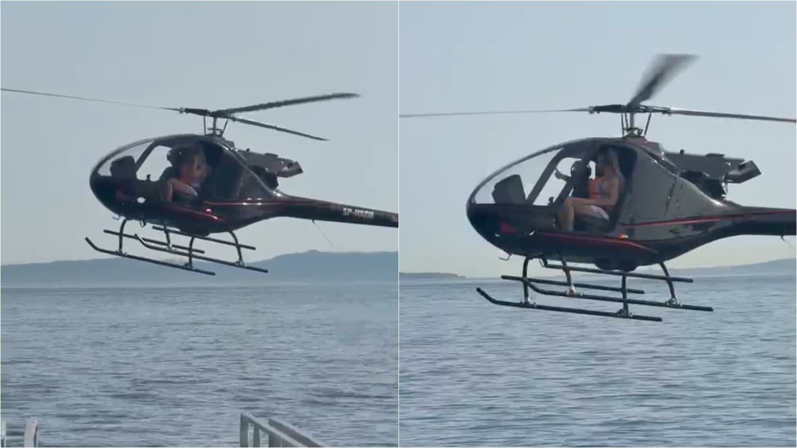 IZNENADILA KUPAČE NA ŽNJANU Ela Jerković skočila iz helikoptera, pogledajte video!
