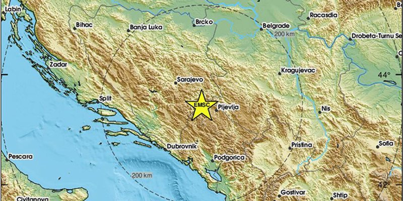 Dva potresa u BiH