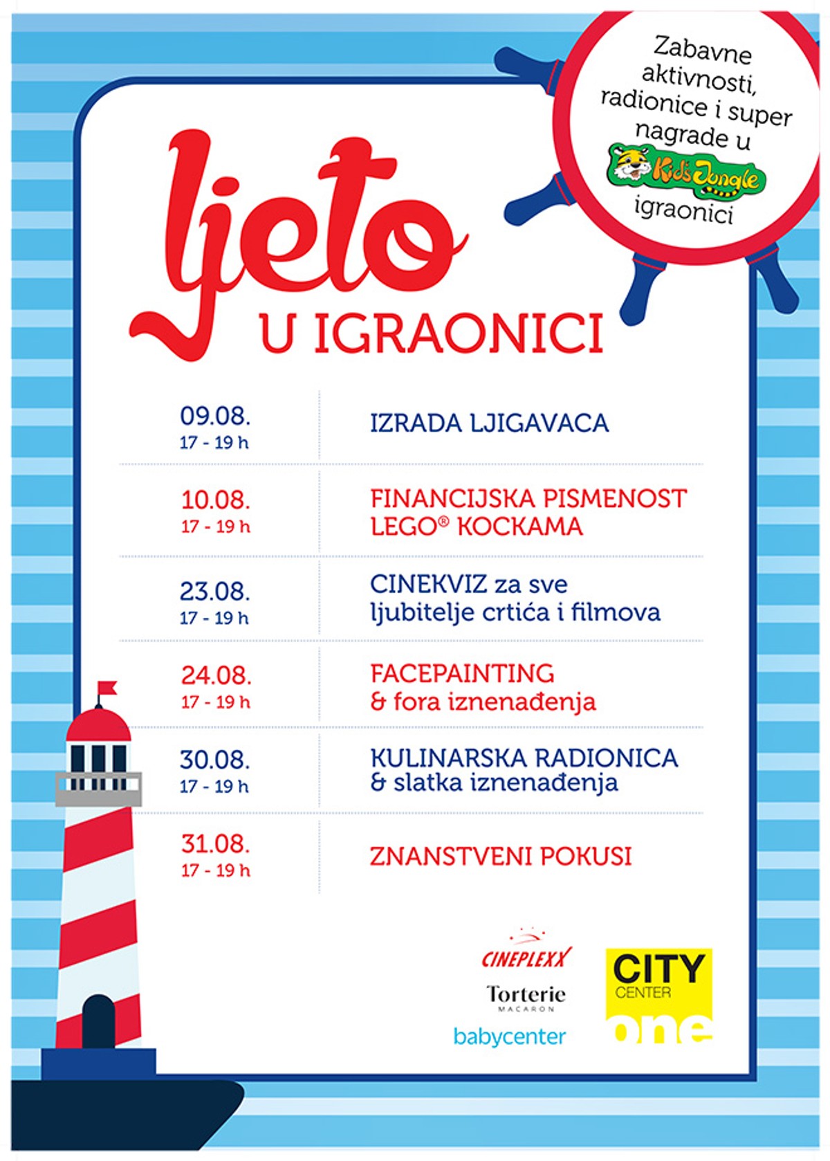 Zabavno ljeto za najmlađe