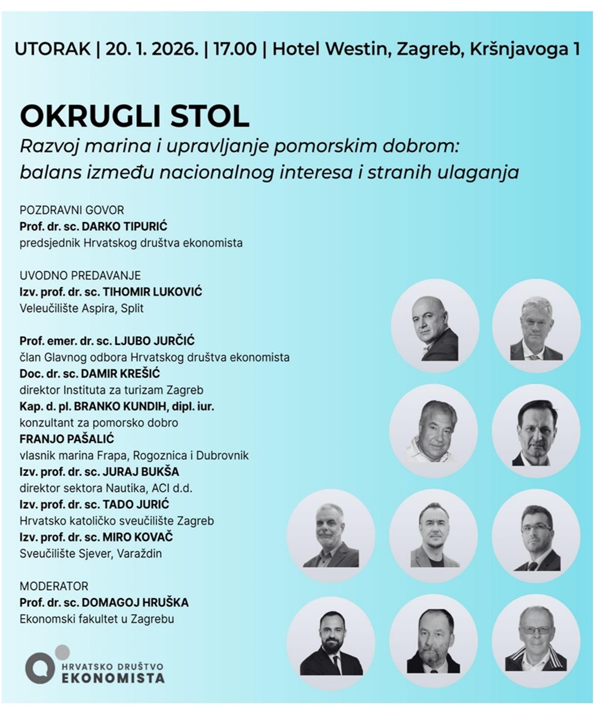 OKRUGLI STOL Hoćemo li ipak zaštititi hrvatske resurse?