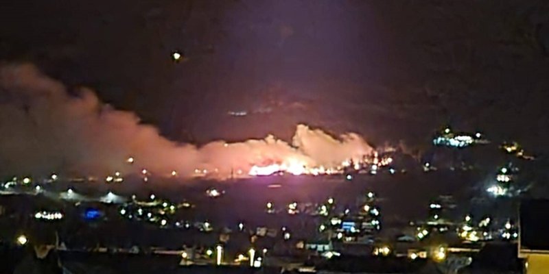 VELIKI POŽAR U KAŠTELIMA Gori blizu kuća, donosimo prve fotografije