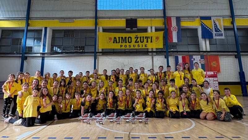 Zlatna dalmatinska mladost pokorila Posušje: TKD Monter na krovu Poskok Kupa 2026.!