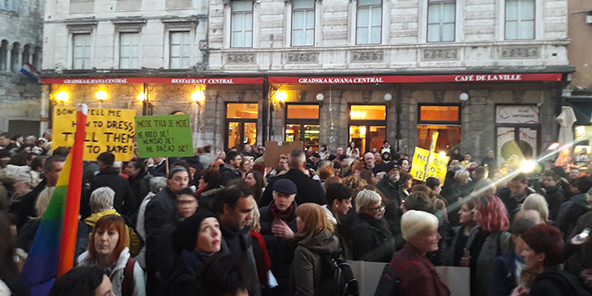 NOĆNI MARŠ Mirjana Kučer: Prestanite biti advokati djece negirajući pravo i slobodu ženi!