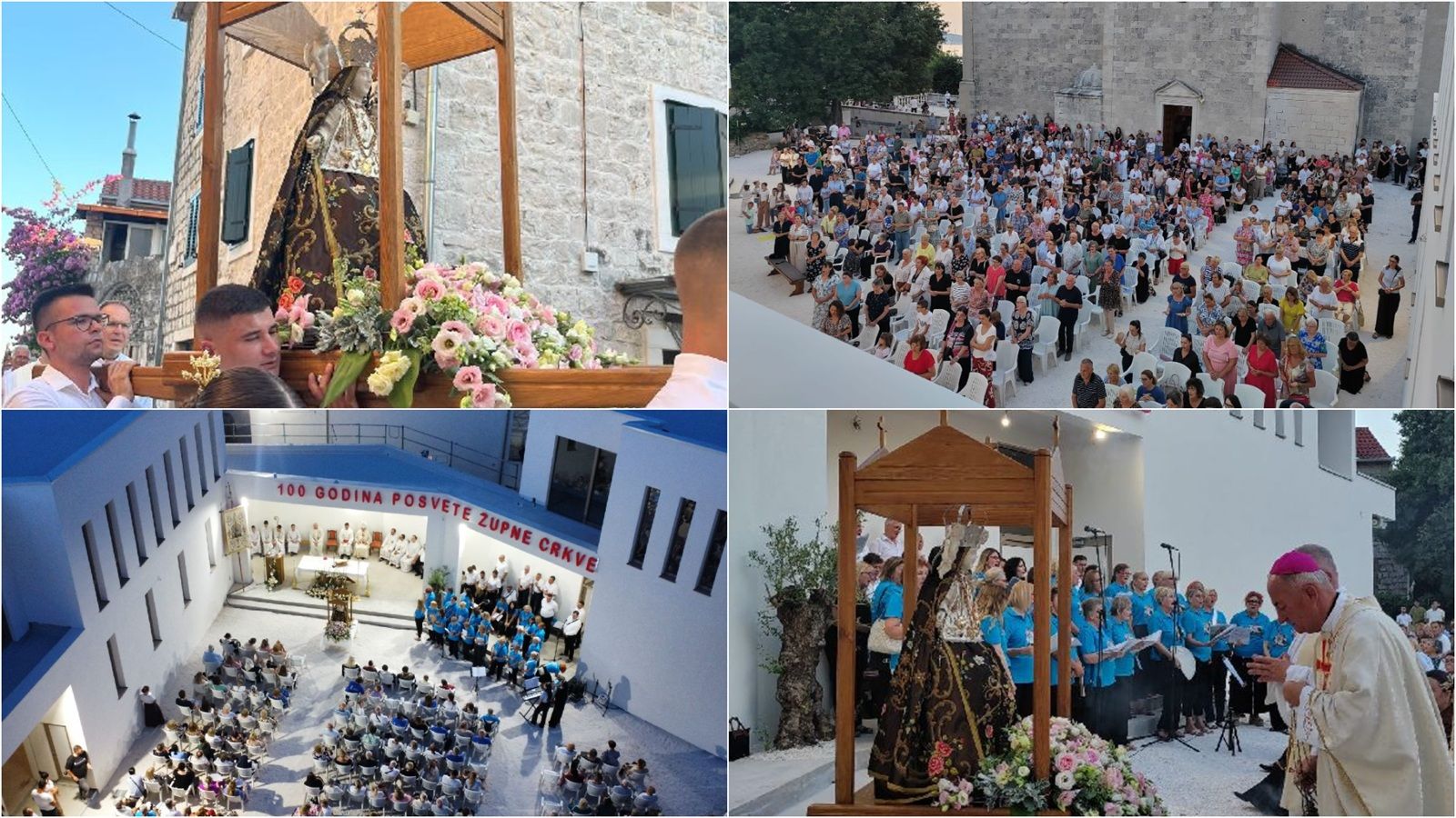 U Kaštel Kambelovcu proslavljen blagdan Gospe od Karmela i 100. obljetnica posvete župne crkve