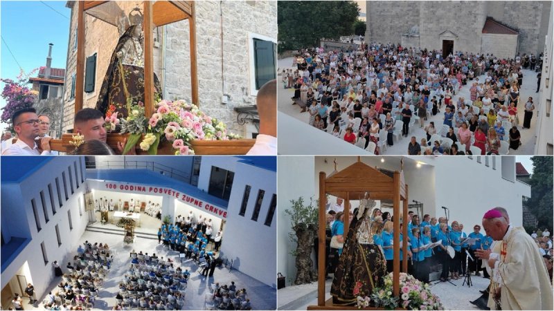 U Kaštel Kambelovcu proslavljen blagdan Gospe od Karmela i 100. obljetnica posvete župne crkve
