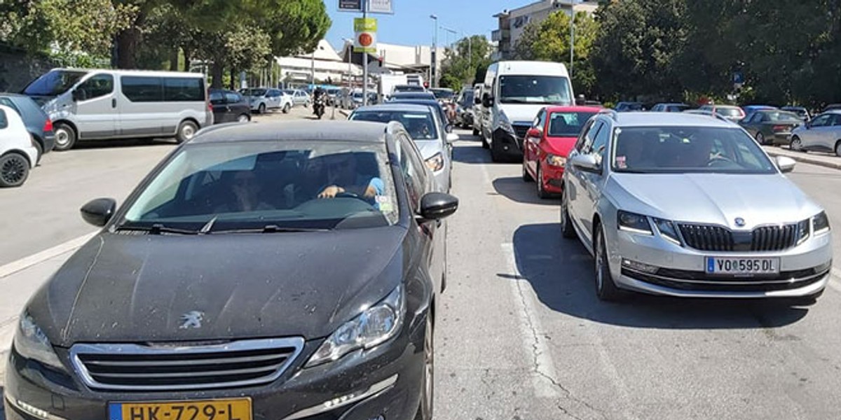 KAOS U PROMETU: U Splitu su opet zakrčeni svi prilazi centru grada