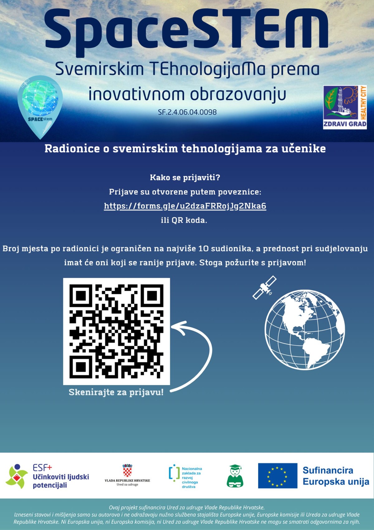 SpaceSTEM u kolovozu donosi nove uzbudljive aktivnosti: Otkrijte čari znanosti na Mosoru i u Zdravom gradu