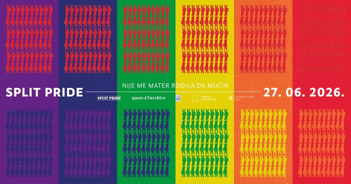15. SPLIT PRIDE Pod sloganom 'Nije me mater rodila da mučin'