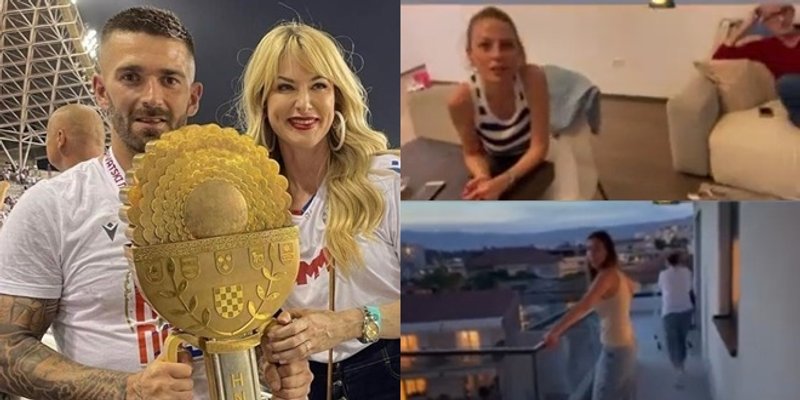 VIDEO Napetost pa vriskovi u domu Marka Livaje: 'Daj ga tati, tako je'