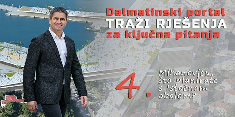 Vice Mihanović: Na projektu Istočne obale se radi svakodnevno, a skorim izmjenama GUP-a postat će još bliži realizaciji