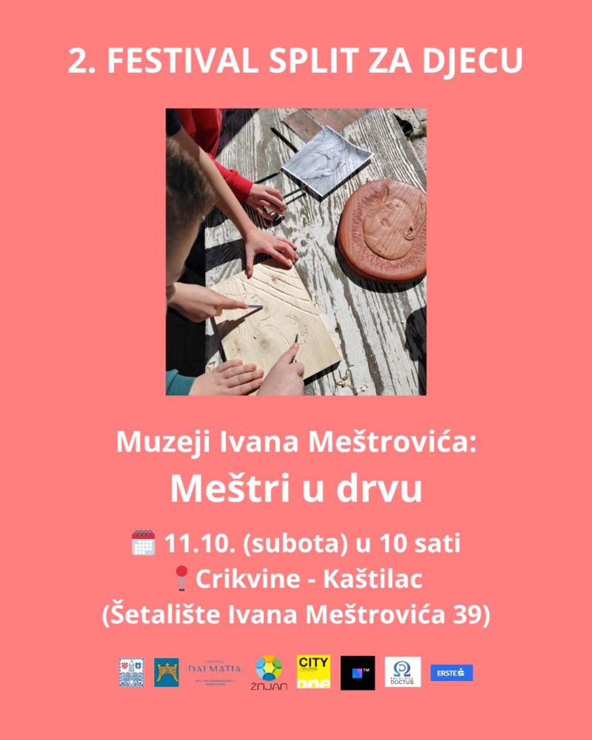FESTIVAL ZA DJECU Radionica, izložba i besplatan ulaz u Meštrovićev muzej u Splitu