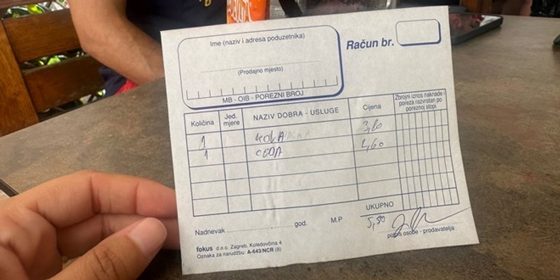 PARAGON BLOK Kada ste zadnji put dobili ovakav račun?