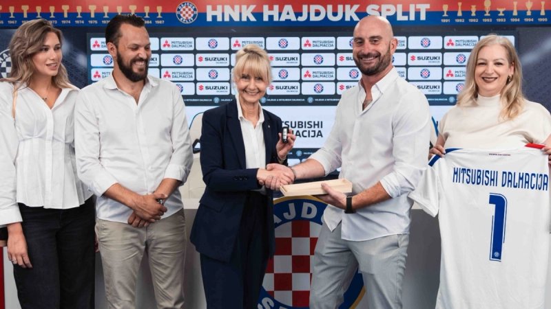 Mitsubishi Dalmacija novi je sponzor Hajduka