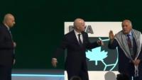 VIDEO Predsjednik FIFA-e pozvao Palestinca da se rukuje s Izraelcem, situacija prerasla u incident