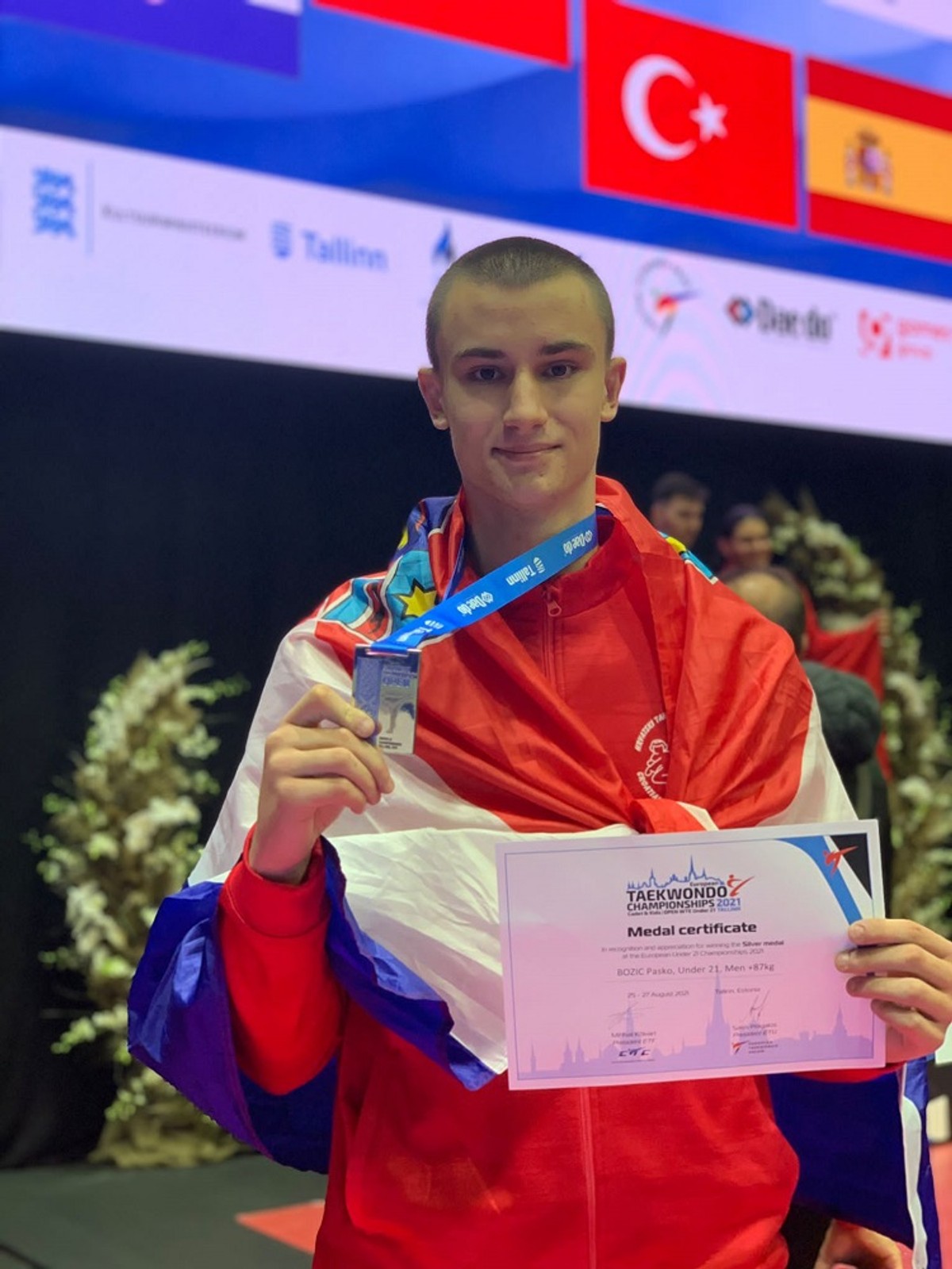 TAEKWONDO Paško Božić osvojio medalju u teškoj kategoriji protiv olimpijskog viceprvaka