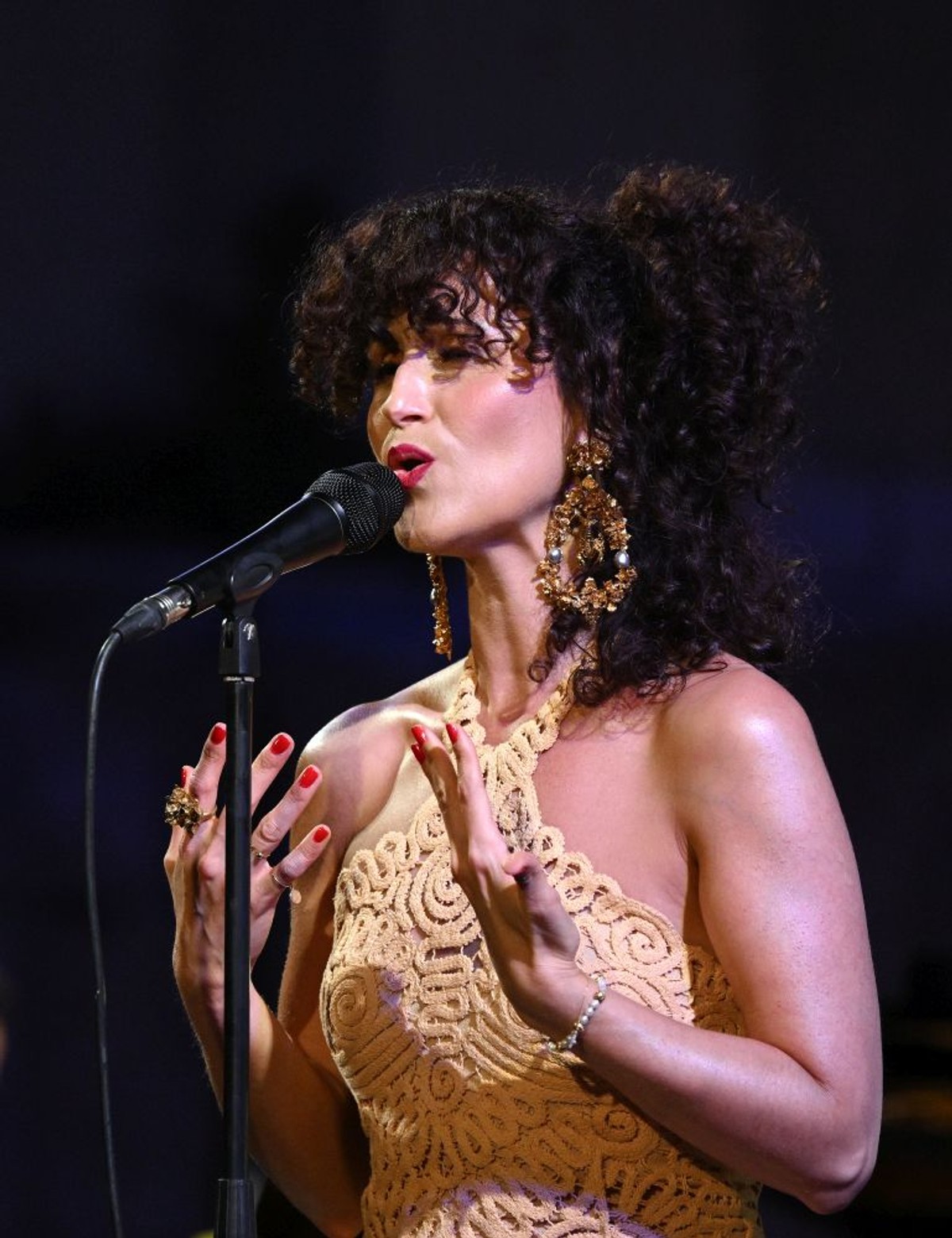 Makedonski nacionalni jazz orkestar i Maria Mendes | foto: Jadran Babić