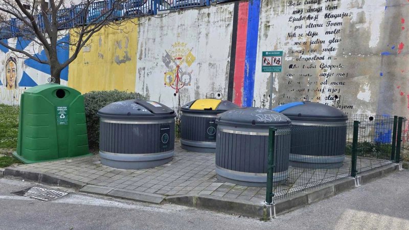 Nevjerojatna promjena u Splitu: Oko spremnika više nema otpada