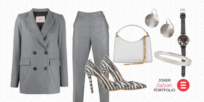 JOKER FASHION PORTFOLIO Od glave do pete siva